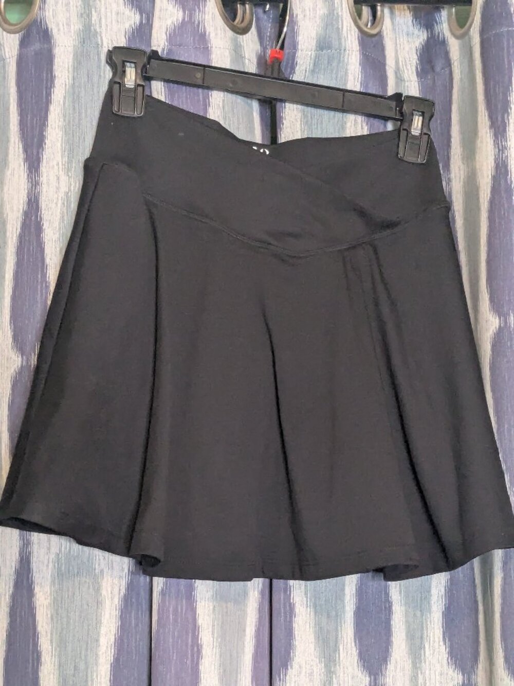 PAC 1980 Kids Black Athletic Tennis Skort Built-In Shorts XL 12